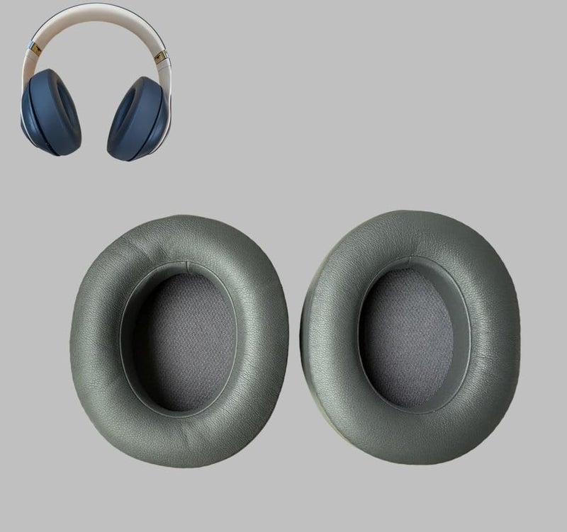 cipher.v Replacement Ear Pads Cover, Earpads Cushions Compatible with Beats Studio 2 and Studio 3 Over Ear Headphones 1 Pair (Titanium) - Image 5